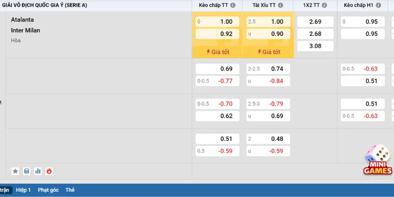 Tài Xỉu 2.5